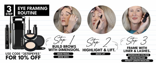3 Step Eye Framing Routine