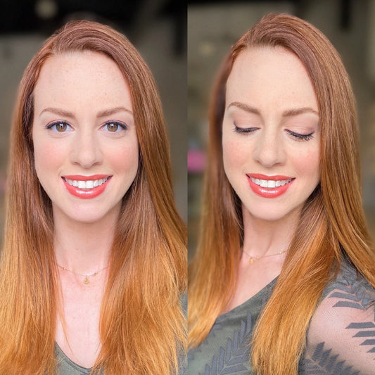 SHOP BY EYE  - Auburn/Red Hair + Brown Eyes