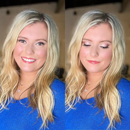 SHOP BY EYE - Blonde Hair + Brown Eyes